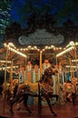 New York: carousel in Bryant Park on Septenber 14, 2014 Royalty Free Stock Photo